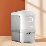 Thumbnail 1 for Zumex 10268 Soul Series 2 Compact Commercial Citrus Juicer — 18 Fruits/Minute, White & Smoke Grey Color, Conical System®