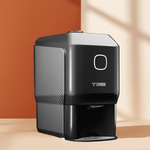 Thumbnail 1 for Zumex 10268 Soul Series 2 Compact Commercial Citrus Juicer — 18 Fruits/Minute, Black & Smoke Grey Color, Conical System®