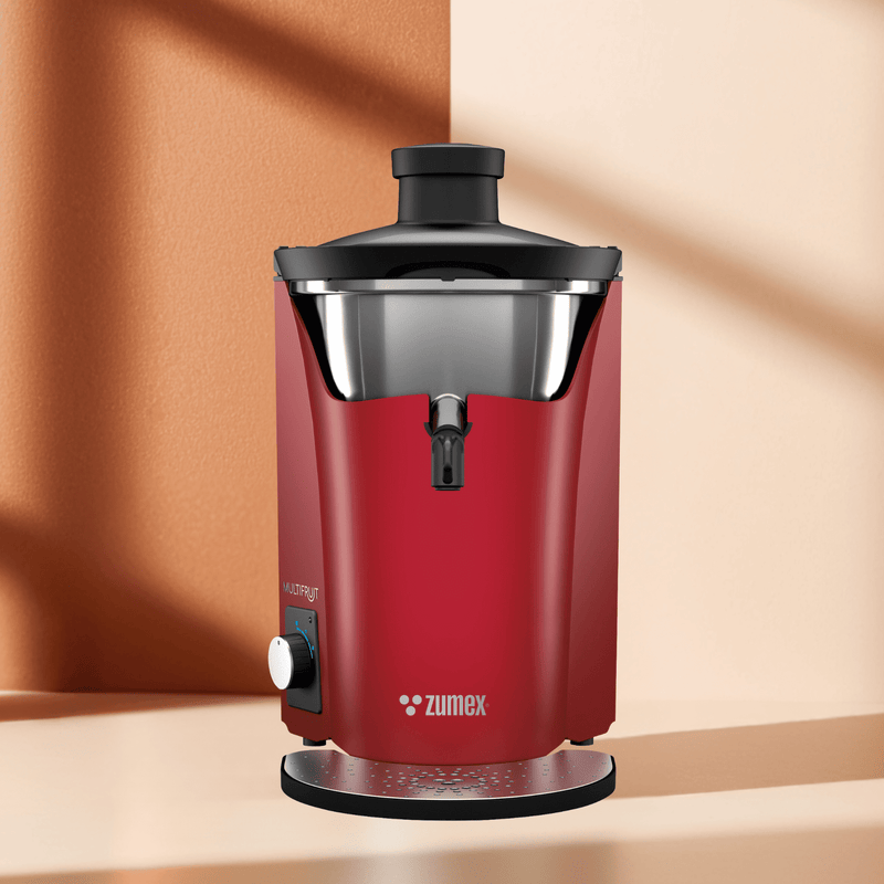 Zumex 08966 Multifruit Commercial Juice Extractor — 0.5 Gallons / Minute, Cherry Color, For Fruits & Vegatables