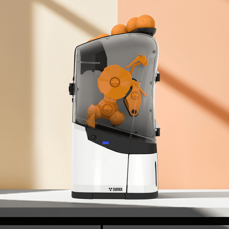 Zumex 04917 Minex Compact Commercial Orange Juicer — 13 Oranges / Minute, Off-White Color