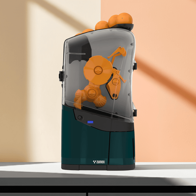 Zumex 04917 Minex Compact Commercial Orange Juicer — 13 Oranges / Minute, Aquamarine Color