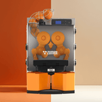 Thumbnail 1 for Zumex 12547 Essential Pro Pulpout Automatic Feed Citrus Juicer — 27 Fruits / Minute, Orange Color, Original System® squeezing system