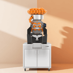 Thumbnail 1 for Zumex 08826 Speed S +plus All-in-One Automatic Feed Juicer — 40 Fruits / Minute, Self Service, with Wide Mirror Podium
