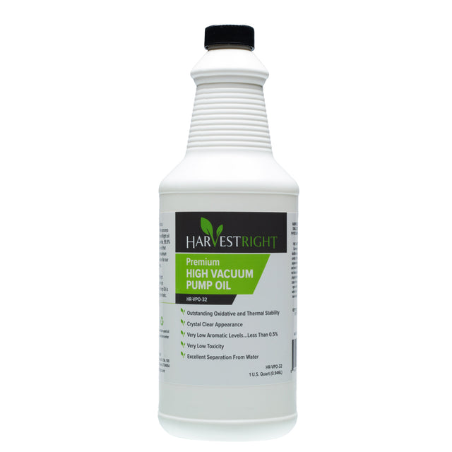 Harvest Right Vacuum Pump Oil 1 Quart — Must Order In Case Qty Of 6