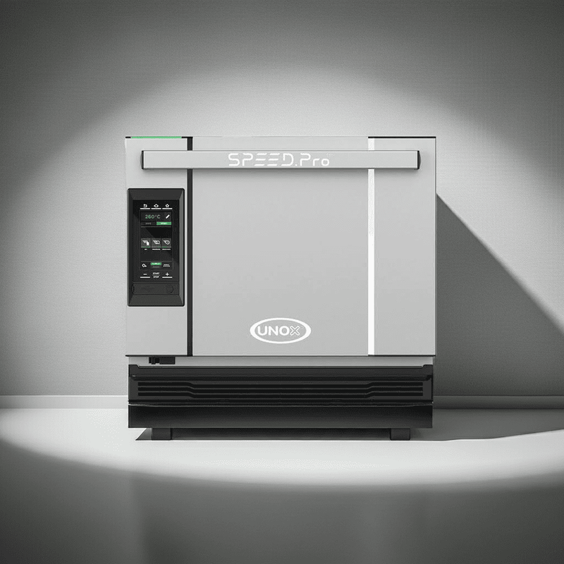 Unox XASR-03HS-SDDS Electric Speed Oven — Speed.Pro, 3 18"x13" trays, Single-phase power supply, Countertop