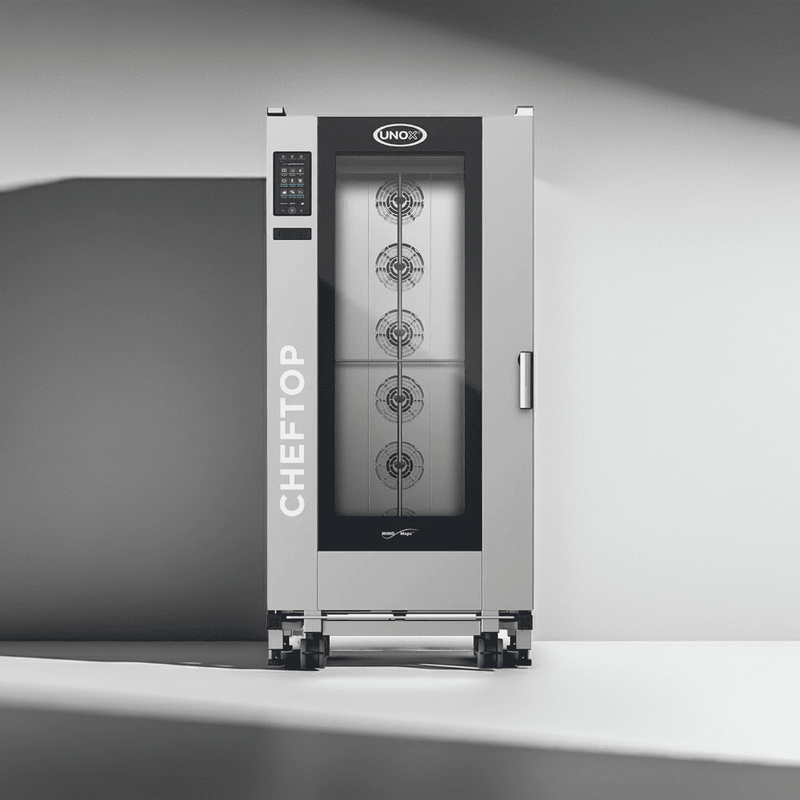 Unox XAVL-2021-HPRS Electric Combi Oven — Cheftop MIND.Maps PLUS Big, 20 GN 2/1 trays, 480V / 3PH only, Floor Model
