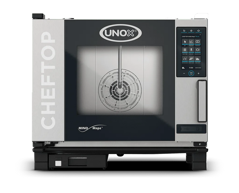 Unox XAVC-0511-EQRM Electric Combi Oven — Cheftop MIND.Maps Convex, 5 GN 1/1 trays, Countertop