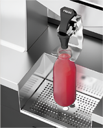 Thumbnail for Zumex 10007 Speed Pomegranates All-in-One Automatic Feed Juicer — 30 Fruits / Minute, with Wide Black Podium image 3