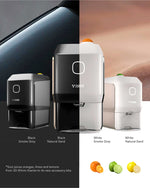 Thumbnail 4 for Zumex 10268 Soul Series 2 Compact Commercial Citrus Juicer — 18 Fruits/Minute, Black & Smoke Grey Color, Conical System®