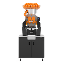 Zumex 08818 Speed Up All-in-One Automatic Feed Juicer — 40 Fruits / Minute, with Wide Black Podium - image