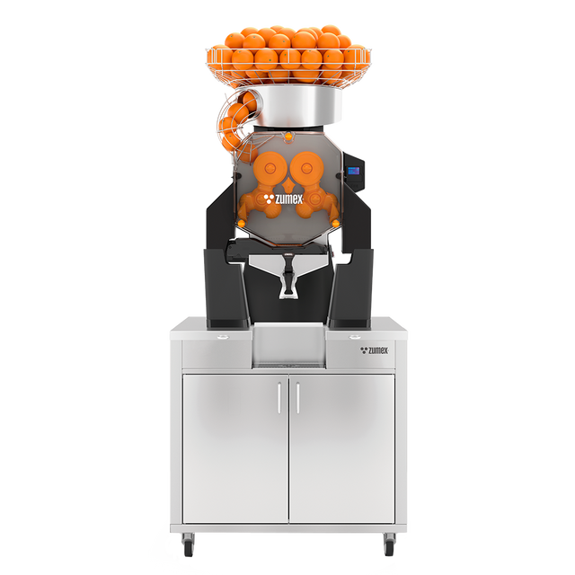 Zumex 08820 Speed Up All-in-One Automatic Feed Juicer — 40 Fruits / Minute, with Wide Mirror Podium