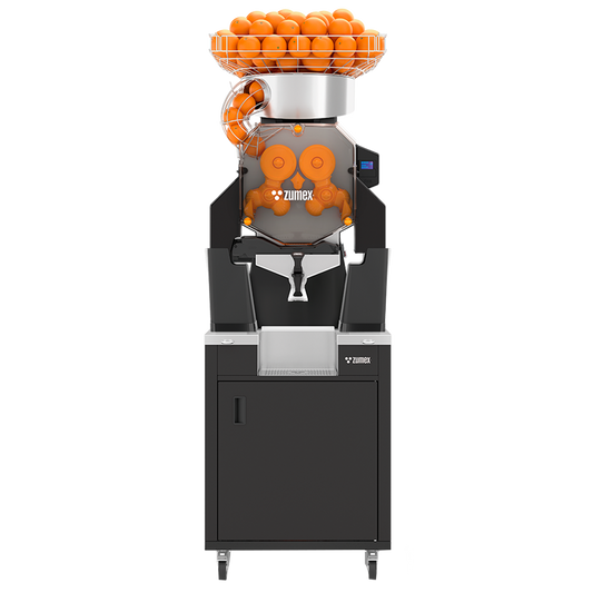Zumex 09945 Speed Up All-in-One Automatic Feed Juicer — 40 Fruits / Minute, with Slim Black Podium
