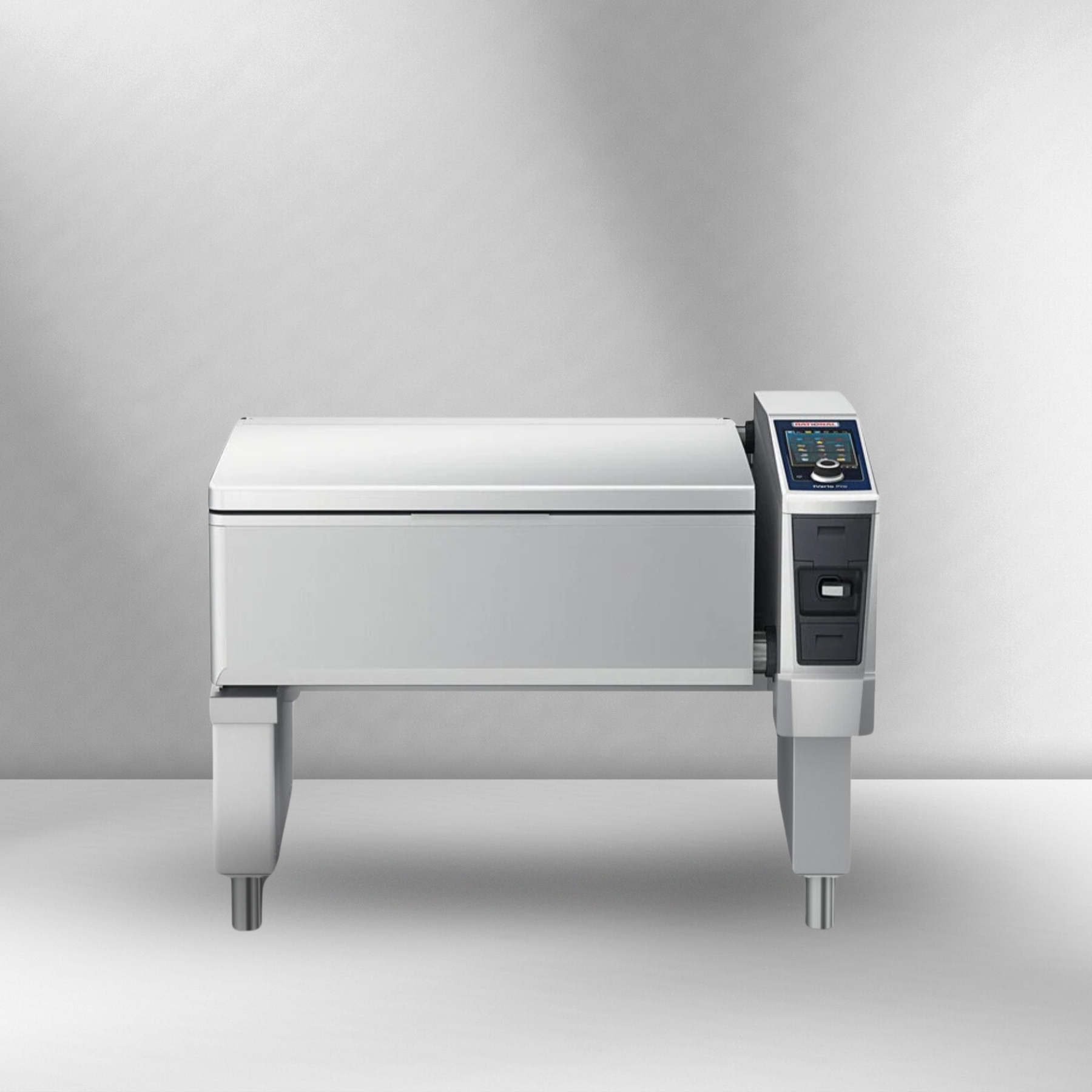 Rational iVario Pro XL Electric Tilt Skillet — XL-Size Pan, 40 Gallon, 208/240V, with Height Adjustable Base