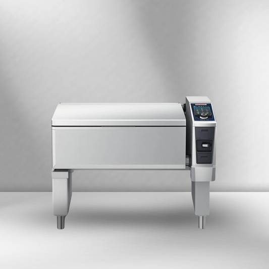 Rational iVario Pro XL Electric Tilt Skillet — XL-Size Pan, 40 Gallon, 208/240V, with Height Adjustable Base