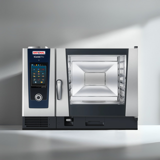 Rational iCombi Pro ICP 6-FULL NG 208/240V 1PH (LM100CG) Natural Gas Combi Oven — 6 Pan, Full-Size, 208/240V, 1 Phase
