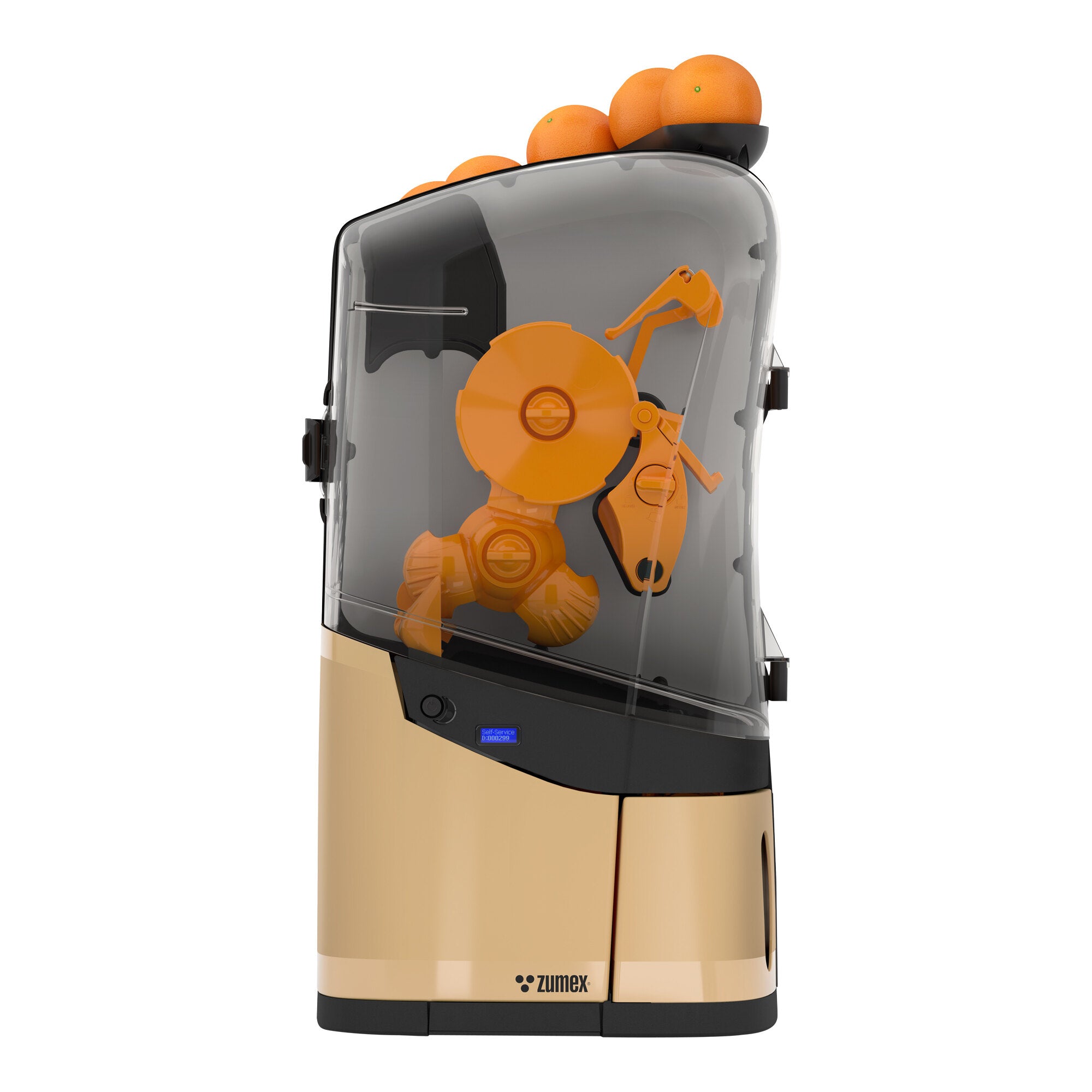 Zumex 04917 Minex Compact Commercial Orange Juicer — 13 Oranges / Minute, Sand Beige Color