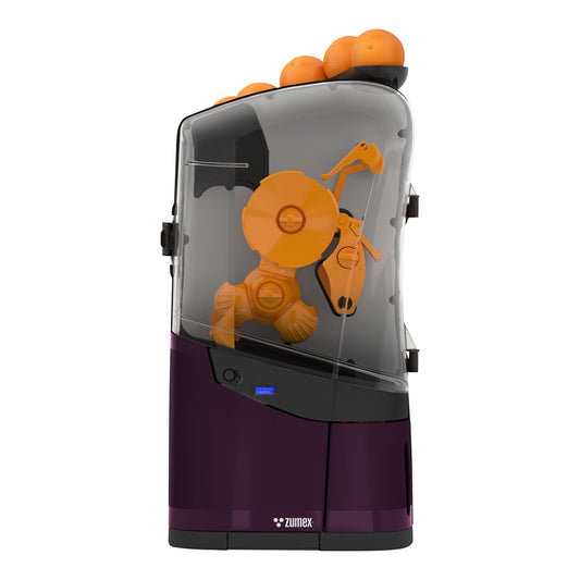 Zumex Minex Commercial Orange Juicer 04917 — 13 Oranges/Minute, Deep Purple