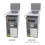 Thumbnail 1 for Arcobaleno ADGH35 Amara Gas Countertop Drop-In Pasta Cooker — 11 Gallon, 80,185 BTU