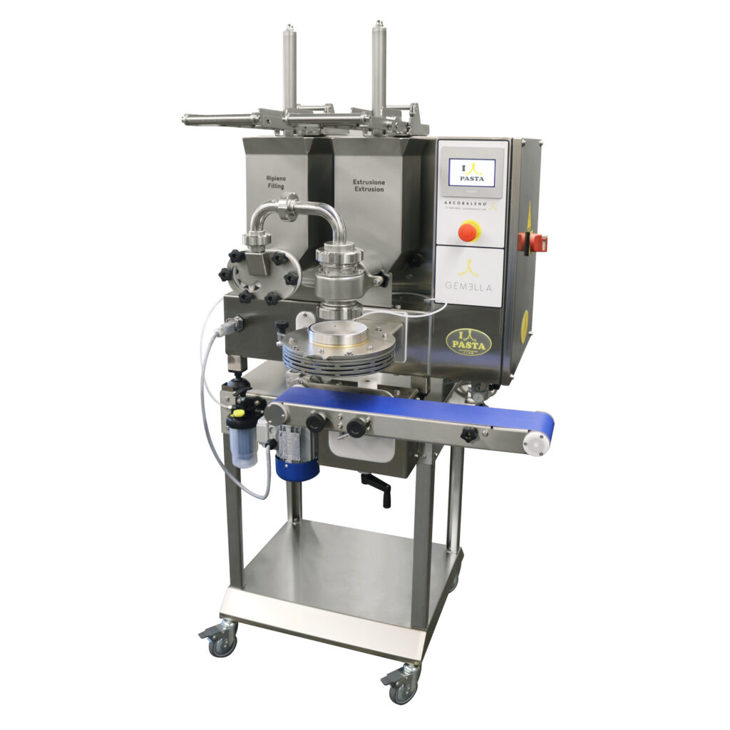 Arcobaleno AEF150 Gemella Stuffed Gnocchi Extruder — 154 Lbs Output/Hr, Electric, Floor Model