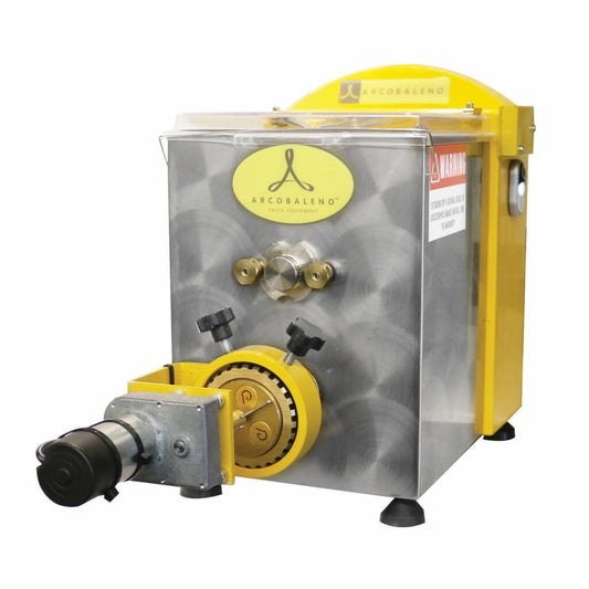Arcobaleno AEX18 Jemma Commercial Pasta Extruder and Mixer — 15-20 Lbs Output/Hr, Countertop