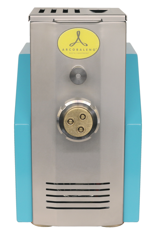 Arcobaleno AEX5 Vita Residential Pasta Extruder and Mixer — 5 Lbs Output/Hr, Countertop, Tiffany Blue