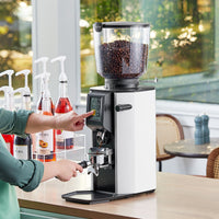 Anfim Alba On-Demand Espresso Grinder — 4.4 Lbs Capacity, White, 110V