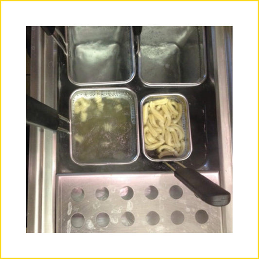 Arcobaleno AGD35 Mira Gas Countertop Drop-In Pasta Cooker — 11 Gallon, 47,600 BTU