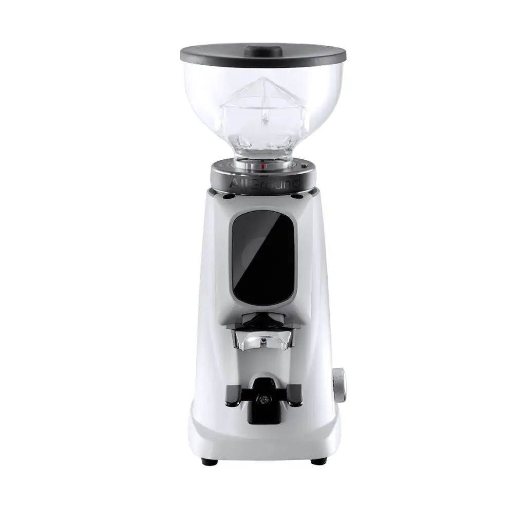Fiorenzato AllGround Dark-T 64 mm Grinder — Arctic White