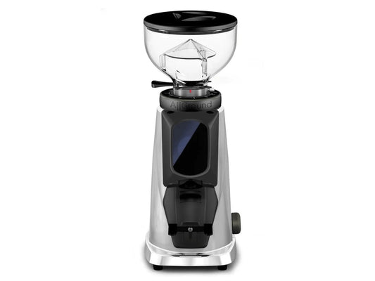 Fiorenzato AllGround Sense Dark-T Grinder — Silver & Black