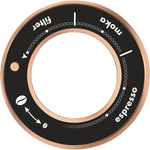 Thumbnail 5 for Fiorenzato AllGround Dark-T 64 mm Grinder — Deep Black & Rose Gold