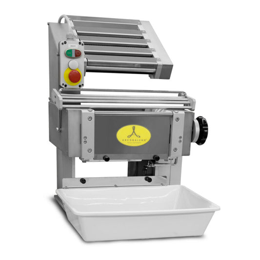 Arcobaleno AMF230 Nora 9" Countertop 2-in-1 Dough Sheeter and Pasta Cutter