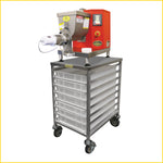 Thumbnail 3 for Arcobaleno APC7 Cartina 7-Tray Stainless Steel Pasta Rack