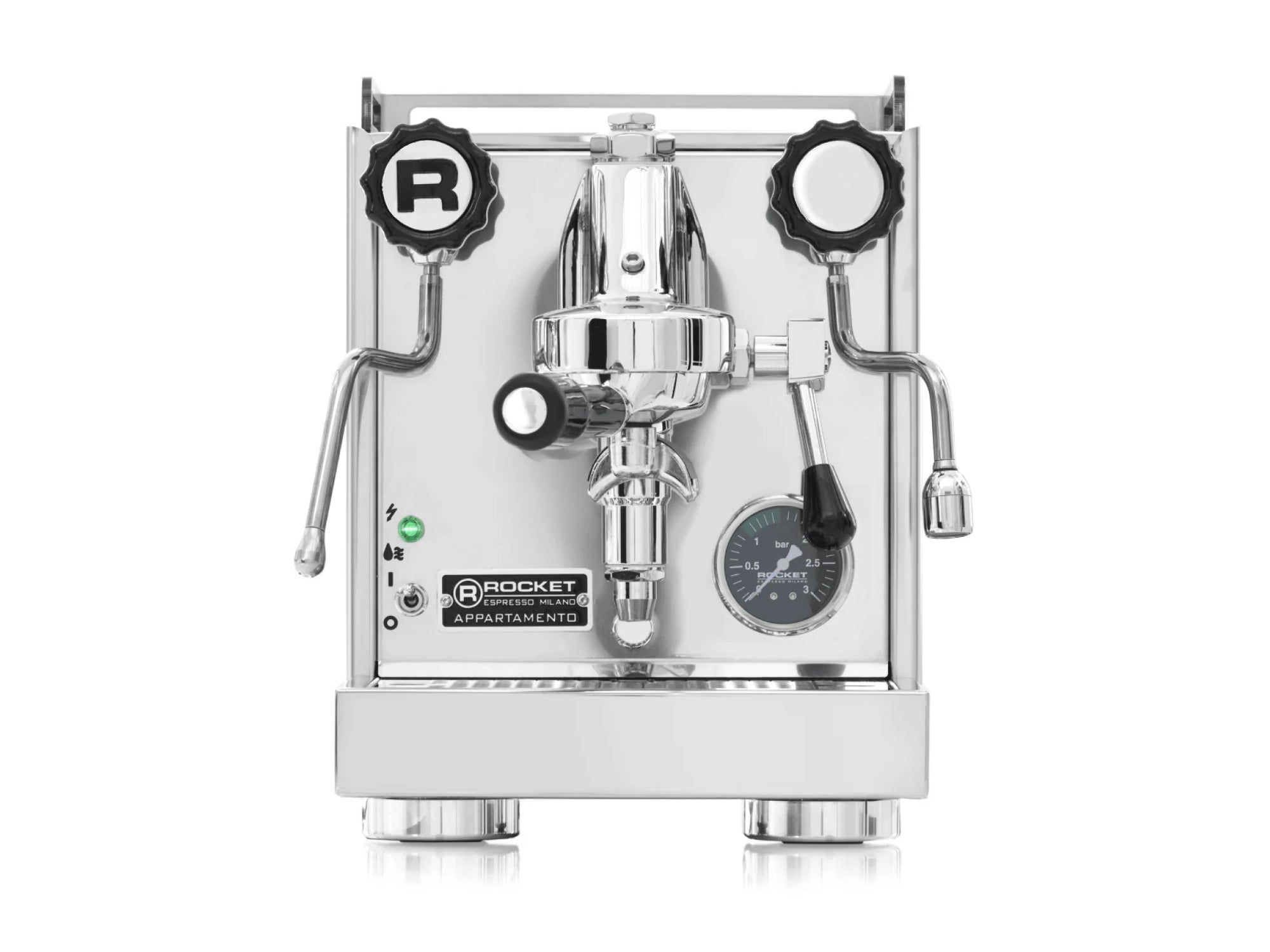 Rocket Espresso Appartamento Espresso Machine — Steel & White