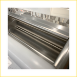 Thumbnail 5 for Arcobaleno ASC420 Lorenza 16 1/2" Countertop Dough Sheeter — with 2 Dough Feed Openings, 2 Stainless Steel Rollers