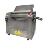 Thumbnail 1 for Arcobaleno ASC320 Enza 12 1/2" Countertop Dough Sheeter — with 2 Dough Feed Openings, Stainless Steel Rollers