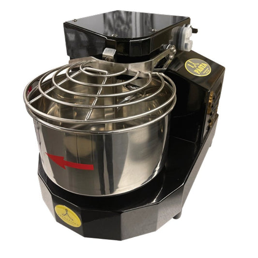 Arcobaleno ASM10 Adrianna Spiral Dough Mixer — 7 Qt., 10 Lb., Variable Speed, Black