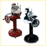 Thumbnail 1 for Arcobaleno AV370 Isabella Fly Wheel Food Slicer — 14.5" Blade Size, Black