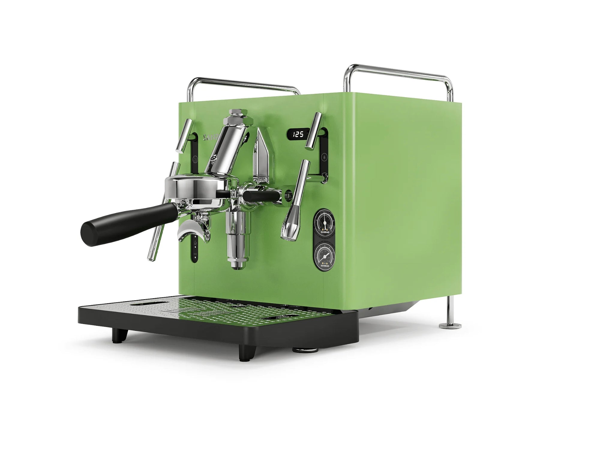 Sanremo Cube R Espresso Machine — Matcha Green
