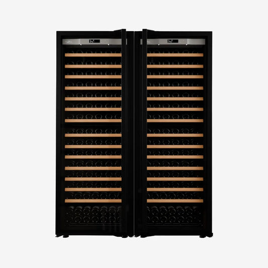 Transtherm by Eurocave Prestige Ermitage Wine Refrigerator — 364 Bottle, Side-by-Side, Single-Zone, Full Glass Doors