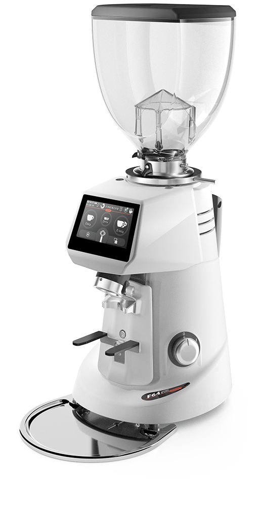 Fiorenzato F64 Evo Sense Dark-T Grinder — White