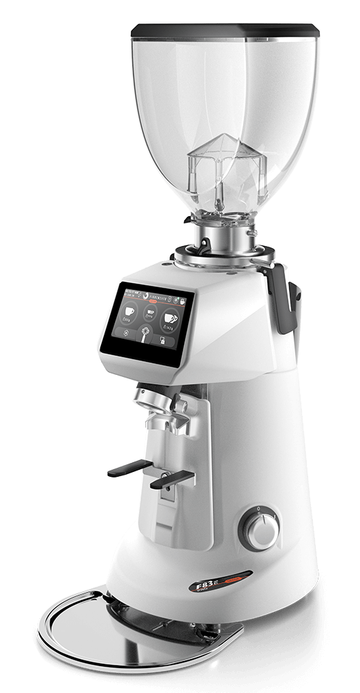 Fiorenzato F83 E Pro Sense Dark-T Grinder — White