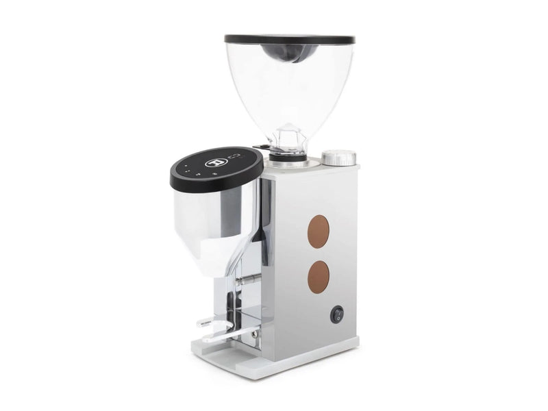Rocket Espresso Faustino 3.1 Grinder — Chrome & Copper