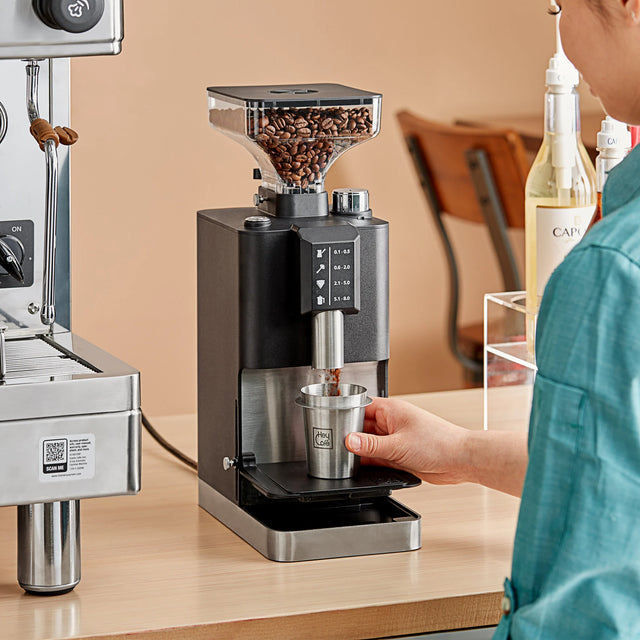 HeyCafe Jack Allround Espresso Grinder — Black