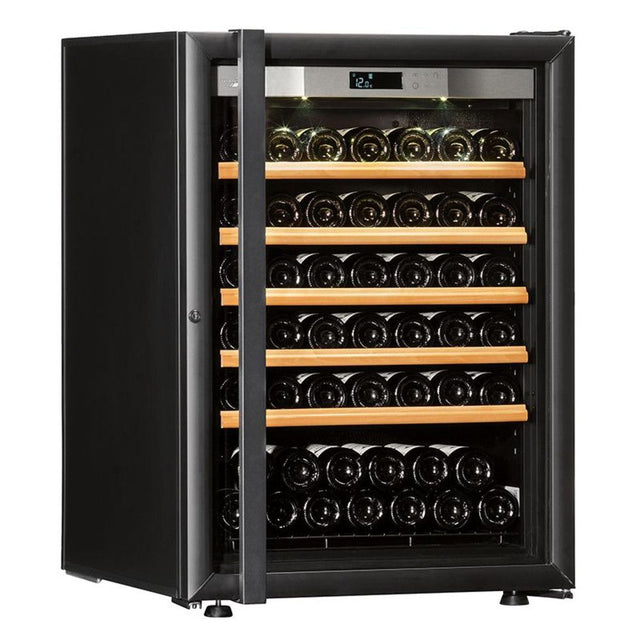 Transtherm by Eurocave Loft Vintage Wine Refrigerator — 92 Bottle Capacity, Single Zone Temperature, Humidity, Full Glass Door