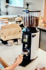Thumbnail 3 for Anfim Luna On-Demand Espresso Grinder — 4.4 Lbs Capacity, White, 110V