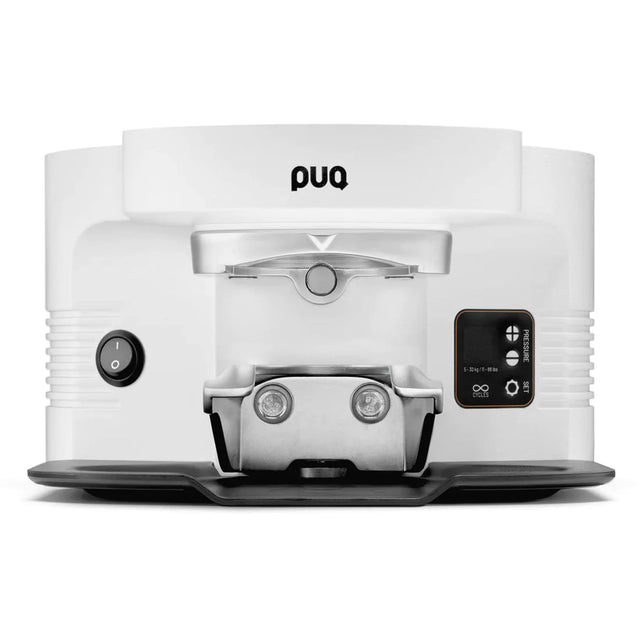 PUQPress M5 58.3 mm for Mahlkönig E80 Automatic Espresso Tamper — White