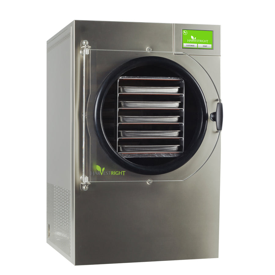 Harvest Right Home Pro Medium Freeze Dryer — Stainless Steel, 5 Tray, with Mylar Starter Kit