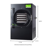 Thumbnail for Harvest Right Home Pro Small Freeze Dryer — Black, 4 Tray, with Mylar Starter Kit image 2
