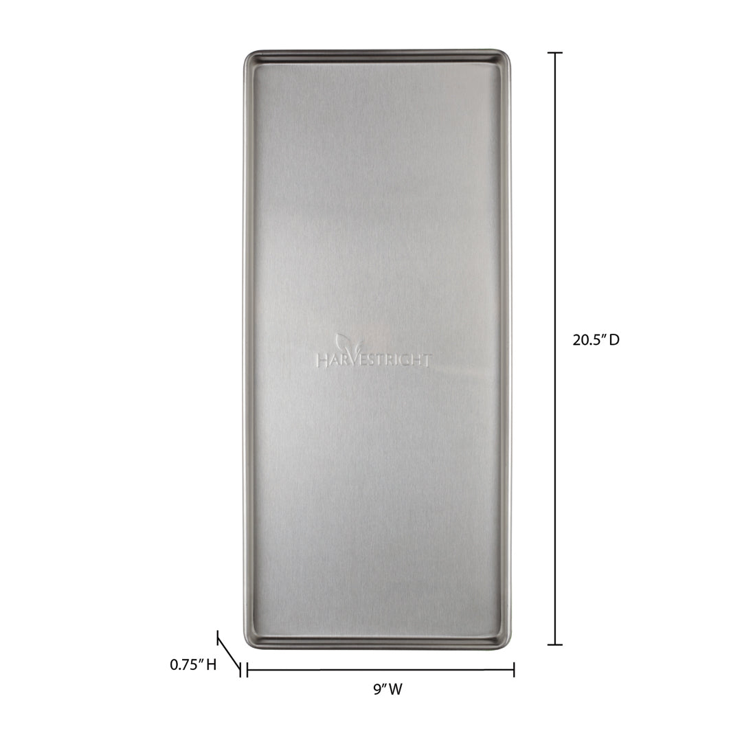 6 x Stainless Steel Trays Large