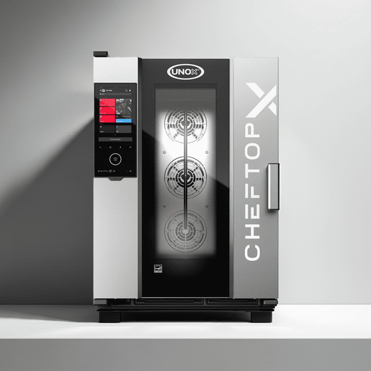 Unox XADA-1011-EXRS-ET Electric Combi Oven — Cheftop-X Digital.ID, 10 GN 1/1 trays, Built-in Ethernet Connection, Countertop